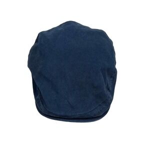 Newsboy Cabbie Mens Hat Cap LEMP Cotton Navy Size OSFM